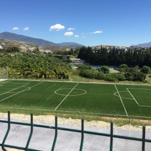 Campo de Futbol en Estepona, Málaga.