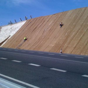 Colocación Manta de Coco